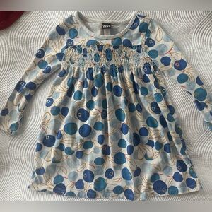 Tea Collection Size 3T Dress with blueberries